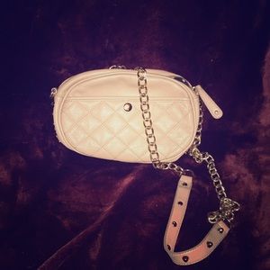 Street Level Small Tan Crossbody Purse